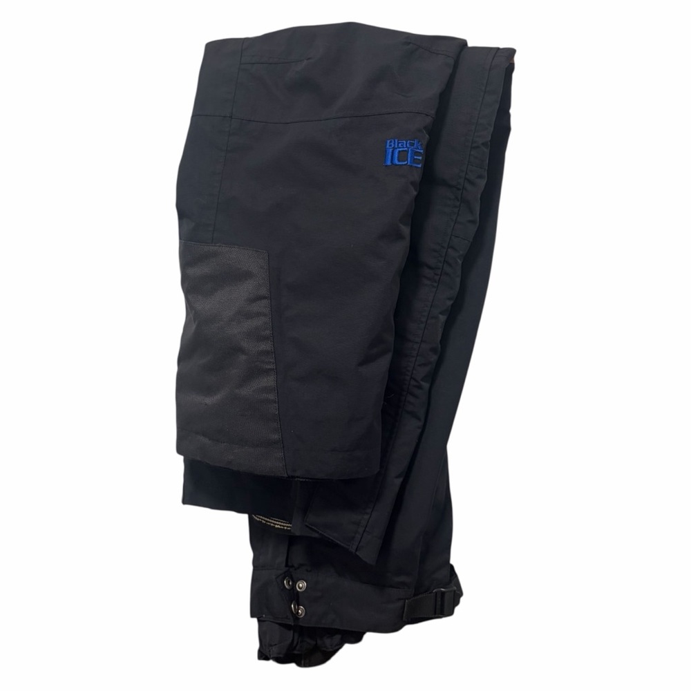 Black Ice NWOT Vintage Black Snow Ski Snowboard Pants - Men’s Large